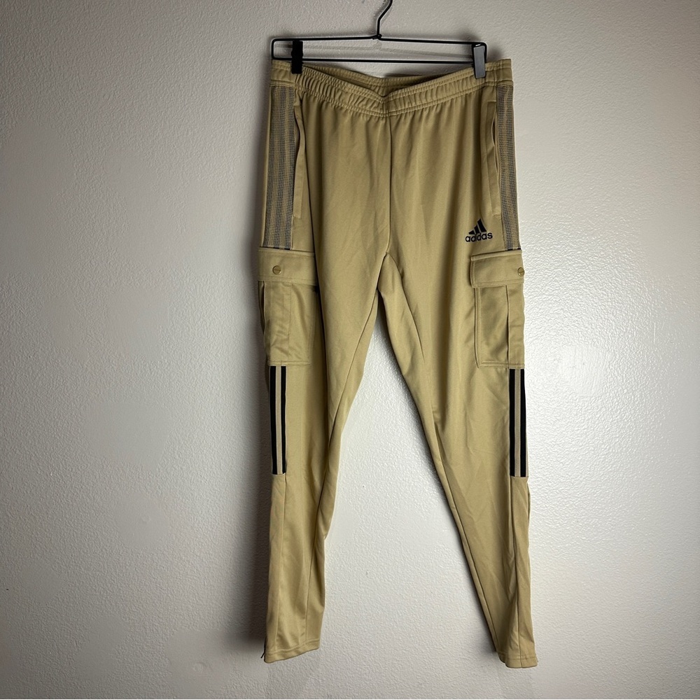 Adidas Aeroready PrimeGreen Athletic Jogger Track Pants Size Large